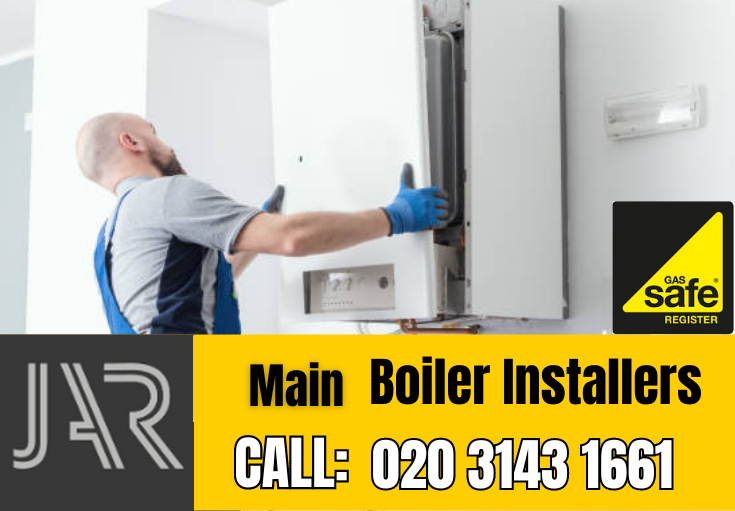 Main boiler installation Farningham